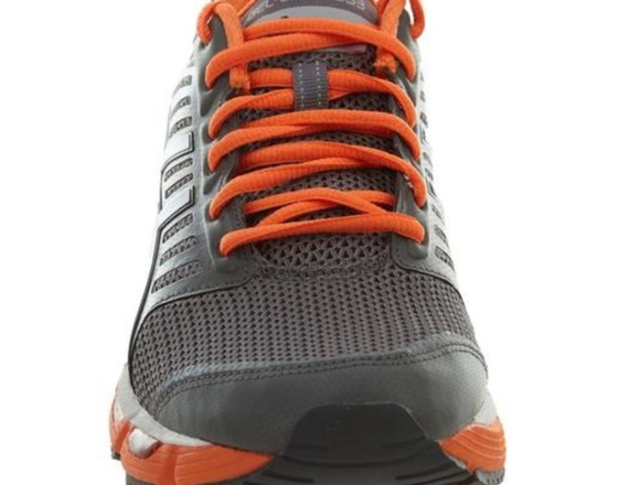 Asics Gel-Cirrus 33 Mens Style T235N Gray Orange - Picture 2 of 8